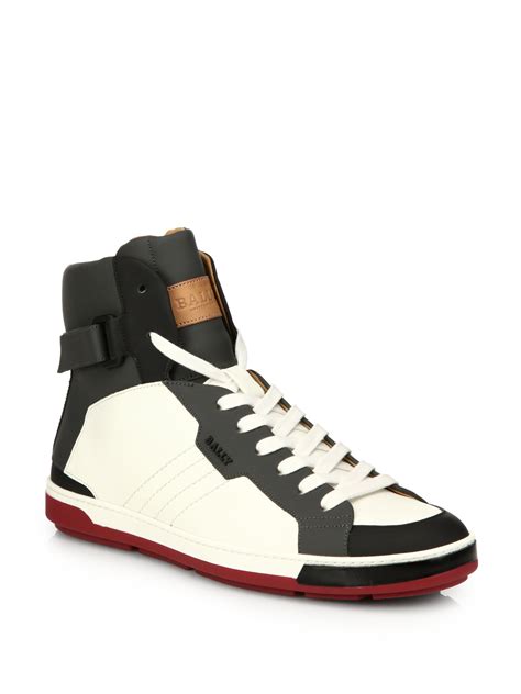 men's bally sneakers